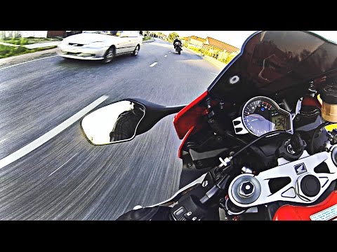 Гонки на мотоциклах - Безбашенная езда по городу - Тренды Ютуба