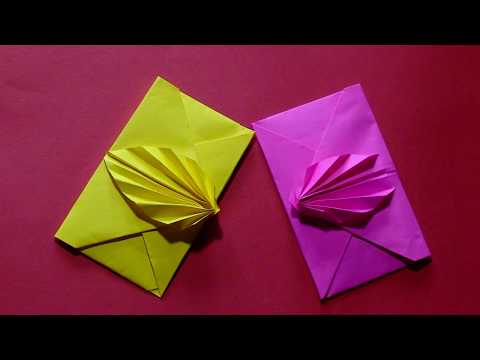 ORIGAMI  Envelope with paper - Тренды Ютуба