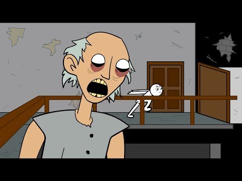 GRANNY THE HORROR GAME ANIMATION #1 : The Scary Granny - Тренды Ютуба