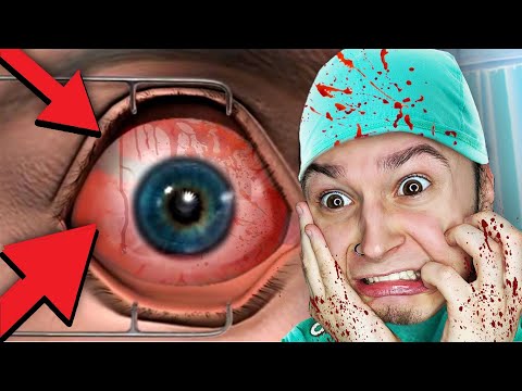 ТЫ НЕ СМОЖЕШЬ ДОСМОТРЕТЬ ЭТО ДО КОНЦА!! (Laser Eye Surgery Game) - Тренды Ютуба