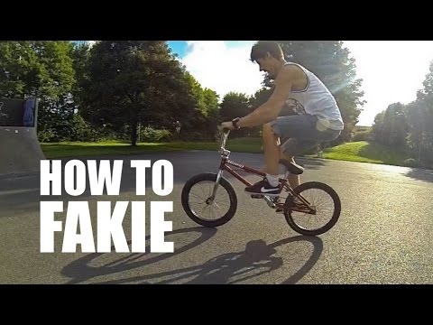How to fakie BMX (Как сделать фэйки на BMX, MTB) | Школа BMX Online #8 Дима Гордей - Тренды Ютуба